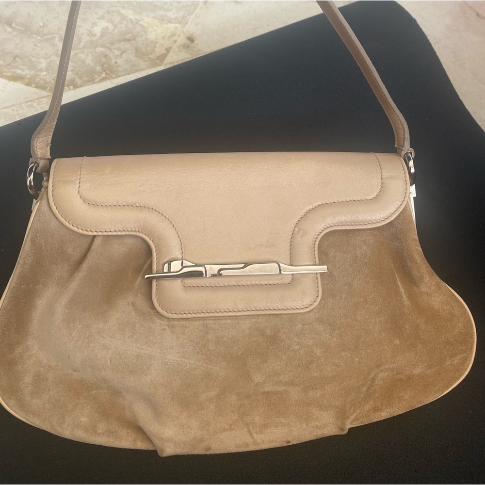 Cartier suade handbag very good condition